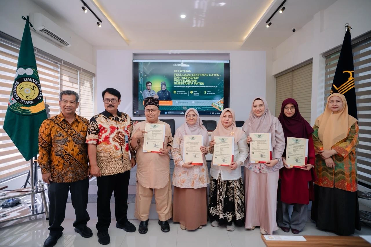 Inovasi Dosen FKM USU Resmi Dipatenkan